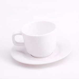 Меламиновая кофейная чашка и блюдце, набор пластиковых чайных чашек - Product Image 2