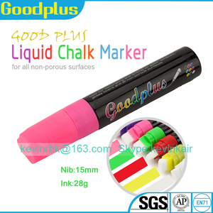 Facoty Cung cấp biểu tượng riêng 15mm không độc hại cửa sổ Bút Đánh Dấu, chất lỏng phấn đánh dấu, <span class=keywords><strong>Sharpie</strong></span> cửa sổ kính Bút Đánh Dấu - Product Image 4