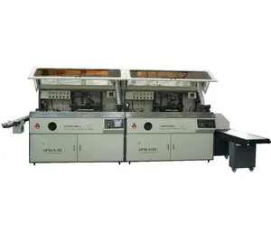 S102 1-6colors Otomatik UV serigrafi ekipmanları ile şişeler için kayıt noktası