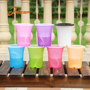 <span class=keywords><strong>Jardin</strong></span> pot de fleur intérieur ou une utilisation en extérieur mignon corée fleur pot avec dans la couleur différente - Product Image 3