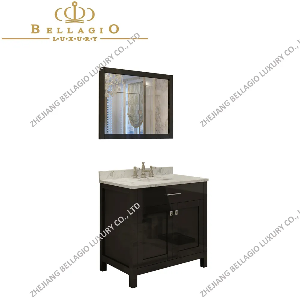 2019 new 36 inch Modern Bathroom Vanity, floor standing cabinet, painting furniture