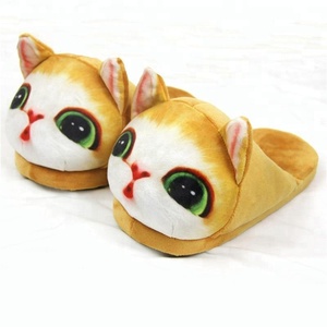 LK Impression 3D chien en forme de peluche drôle husky pantoufles chien intérieur pour garçons - Product Image 4