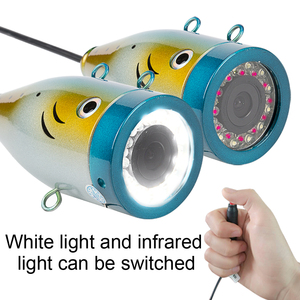 Caméra vidéo de recherche de poissons sous-marine portable F01B DVR 1000TVL 12 blanc 12 infrarouge 15M visuel 9 pouces pour la pêche sur glace - Product Image 3