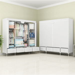 Tessuto Armadio I Vestiti Armadio con 4 cassetti - Product Image 1