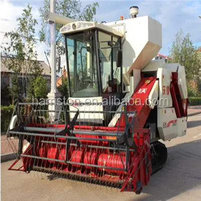 High Quality Self-propelled Rubber Track Combine Harvester 4LZ-5.5A For Sale
