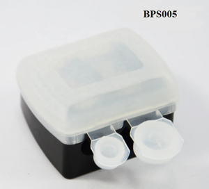 Sacapuntas Profesional <span class=keywords><strong>de</strong></span> Dos Orificios para Lápices Cosméticos, Delineador <span class=keywords><strong>de</strong></span> <span class=keywords><strong>Labios</strong></span>, Delineador <span class=keywords><strong>de</strong></span> Cejas y Ojos - Sacapuntas <span class=keywords><strong>de</strong></span> Acero PS+ <span class=keywords><strong>de</strong></span> 3 cm - Product Image 1