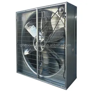 Endüstriyel havalandırma fanı 50 inç kutu tipi egzoz fanları Endüstriyel Elektrik Işletilen egzoz fanı
