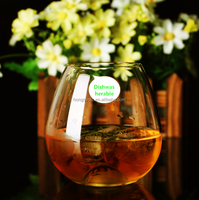 Gobelet réutilisable en forme d'oeuf TRITAN Whisky Tasse en plastique Unbreak Verres à vin en plastique