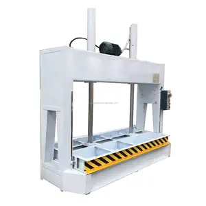 woodworking cold press/hydraulic door press machine with Schneider spare parts