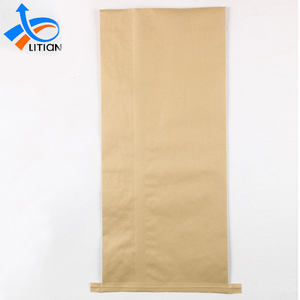 אריזה חום קראפט זול נייר פלסטיק מרוכבים Bopp 50kg הזנת בעלי החיים תיק - Product Image 2