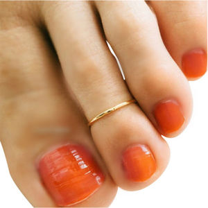 14K Oro Fild 925 Sterling <span class=keywords><strong>Argento</strong></span> 1Mm di Spessore Pianura Della Fascia Dell'<span class=keywords><strong>anello</strong></span> della Punta - Product Image 3