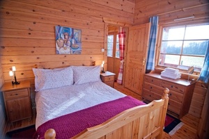 Pequeña Cabaña/Invernadero Tradicional <span class=keywords><strong>de</strong></span> 40 m² con 1 Dormitorio y Cochera, Casa <span class=keywords><strong>de</strong></span> <span class=keywords><strong>Madera</strong></span> Prefabricada para Vacaciones - Product Image 6