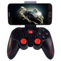 Manette de jeu sans fil Joystick Manette de jeu pour téléphone portable avec support de téléphone pour tablette Android PC TV BOX Téléphone