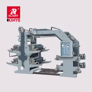 China fabricante 3 cor 4 cor Filme Plástico Automático de Alta Velocidade de Impressão Flexo máquina de impressão, máquinas de impressão offset de papel
