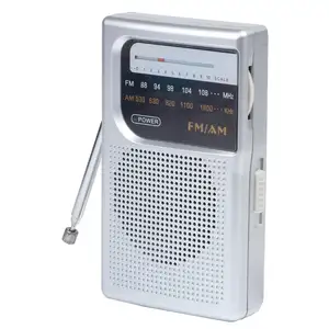 2018 Cina vendita calda formato tascabile radio kit con costruito in radio speaker analogica am fm radio