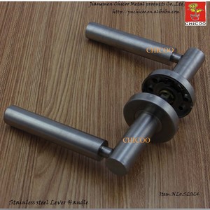 China supplier304 puertas de acero inoxidable palanca de la puerta interior <span class=keywords><strong>mango</strong></span> para maquina - Product Image 4