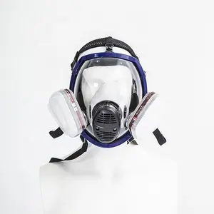 Çin'de yapılan güvenlik ekipmanları Anti gaz ve buhar gaz maskesi