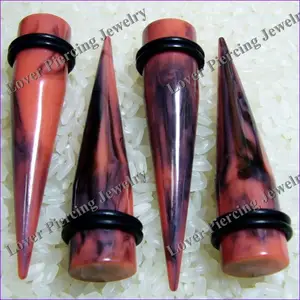 [UV-NT880] Wholesale High Quality UV Acrylic Tapers Plugs Ear Expander Body Piercing Jewelry Hot Sales