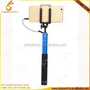 Aluminio con Cable Selfie stick, con 3.5 mm cable, soporta para iOS y sistemas Android - Product Image 3
