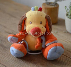 Miễn Phí Mẫu Mềm Bé Đồ Chơi Với Chuông Kéo Bé Đồ Chơi Với Âm Nhạc Kéo Chuỗi Kéo Chuỗi Âm Nhạc Bé Sang Trọng Động Vật Đồ Chơi - Product Image 6