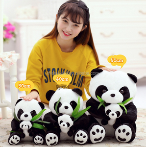 Die panda puppe puppe geburtstagsgeschenk Niedlichen plüsch spielzeug - Product Image 4