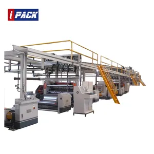 IPACK Taiwan technology 3/5/7 ply corrugated cardboard production line/packaging line/carton box making machine prices