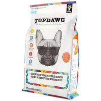 Stampa digitale richiudibile resistente foglio di alluminio laminato 5kg 10kg cane gatto animale trattare Snack imballaggio sacchetto di cibo per animali domestici