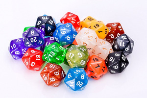 Manufacturing Polyhedral <strong>Dice</strong> Double-Color Giant Inflatable <strong>D20</strong> <strong>Dice</strong> for Board Game - Product Image 3