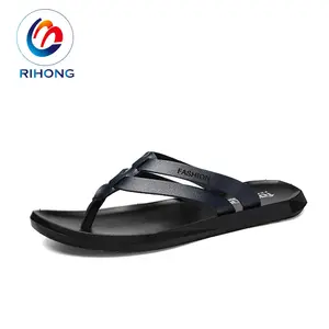 En gros petite quantité hommes oem design top tongs véritable pantoufle en <span class=keywords><strong>peau</strong></span> <span class=keywords><strong>de</strong></span> <span class=keywords><strong>mouton</strong></span> - Product Image 1