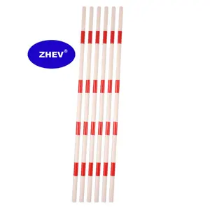 Aisle PVC Warning Tube For Electric Cable Waring Pipe 32mm Length 2m