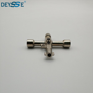 <span class=keywords><strong>Clé</strong></span> multifonctionnelle <span class=keywords><strong>pour</strong></span> <span class=keywords><strong>ascenseur</strong></span>, 1 pièce, <span class=keywords><strong>clé</strong></span> triangulaire universelle - Product Image 4