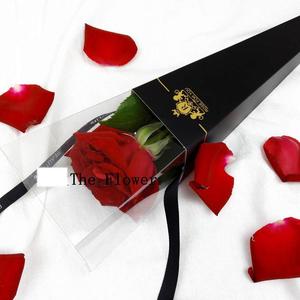 2018 Shinewrap <span class=keywords><strong>boutique</strong></span> de moda pequeño bronceado de PVC de regalo individual/<span class=keywords><strong>Flor</strong></span> caja de embalaje - Product Image 1