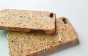 Newest Customized Cork Case Phone Cover Wood Mobile Phone Case