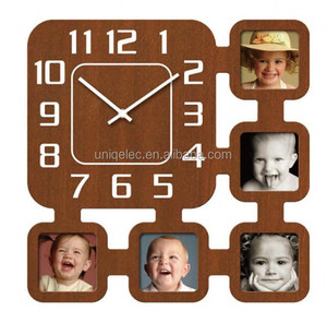 Đồng Hồ Treo Tường Bằng Gỗ MDF Cá Nhân Với 12 Hình Ảnh Quà Tặng Dịp Sinh Nhật - Product Image 6