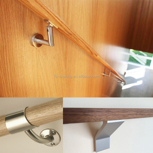 Steet316 — accessoires pour la rambarde/support de verre, support mural, raccords de chemin d'escalier en acier inoxydable 304 - Product Image 6