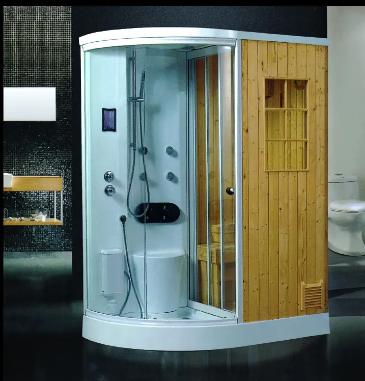 Neuestes Design für Home Dry & Wet Steam Sauna Home & Living Bad Sauna raum