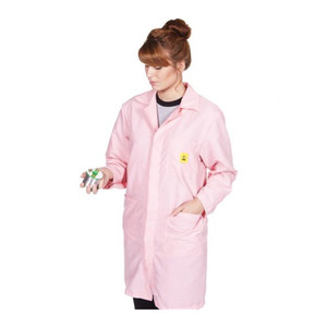 ESDとクリーンルーム帯電防止スモックオーバーコート安全服 - Product Image 2