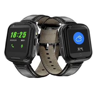 New I6 4G Thông Minh Điện Thoại Đồng Hồ Android 1.4 inch Màn Hình Cảm Ứng IP67 GPS Smartwatch Với LBS WIFI Theo Dõi SOS người già Đồng Hồ Thông Minh