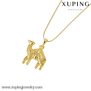 Collana con Ciondolo a Forma di Cammello Placcato Oro 24K Xuping 30704, Gioielli all'Ingrosso - Product Image 2