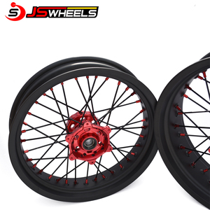 Supermoto 17 pulgadas motocicleta ruedas de aleación para hongda crf 250 300 450 - Product Image 2