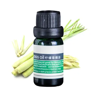 Aceite Esencial de hierba de limón Natural puro, 10ml-100ml