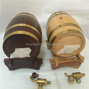 Baril de vin en <span class=keywords><strong>bois</strong></span> de chêne massif naturel <span class=keywords><strong>pour</strong></span> le whisky ou la bière, vente directe d'usine - Product Image 6