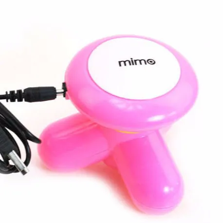 Mini triódico corpo elétrico massageador USB