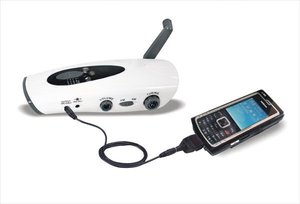Mini <span class=keywords><strong>Linterna</strong></span> LED de <span class=keywords><strong>Dinamo</strong></span> de Manivela Portátil de Bolsillo <span class=keywords><strong>con</strong></span> Radio FM AM - Product Image 4