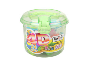 Venta caliente magnética de dinero para los niños artículos de papelería juguetes China 24 colores Plastilina - Product Image 4