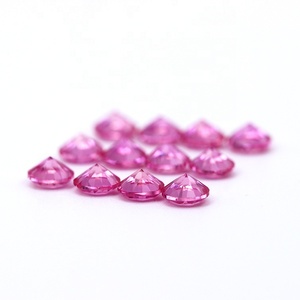 Paquete de 1000 Piezas de Rubíes Sintéticos Sueltos de 0.8-3mm, Corte Redondo, Grado AAA #   Corindón Rojo Sintético Color Rosa - Product Image 4