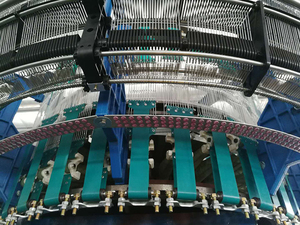 Çekirdek bileşeni olarak Motor ile polipropilen dokuma çantalar için fabrika satış 4 mekik otomatik tezgah makinesi - Product Image 4