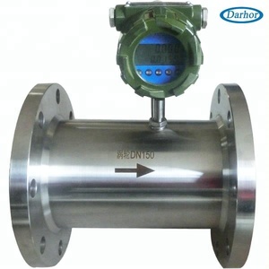 DH500 <span class=keywords><strong>Digital</strong></span> 4-20ma RS485 Fluido Turbina Líquida Medidor De Fluxo De Leite De Cerveja Fluxômetro Sanitário - Product Image 4