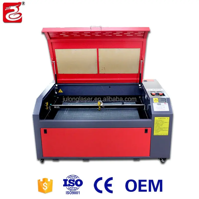 Liaocheng Julong JL-K9060 carton/balsa bois prix de la machine de découpe laser