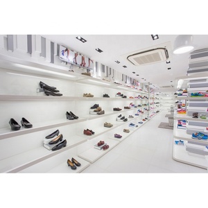 Étagère de magasin de chaussures de mode moderne personnalisée LUX, présentoir de chaussures - Product Image 2